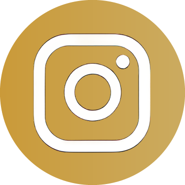 Icon für Instagram in gold